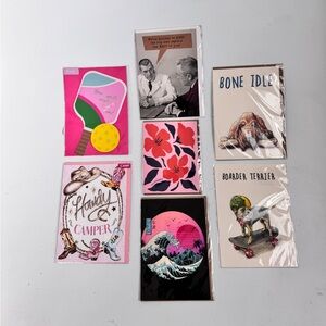 Lot of 7 Random Greeting Cards with envelopes